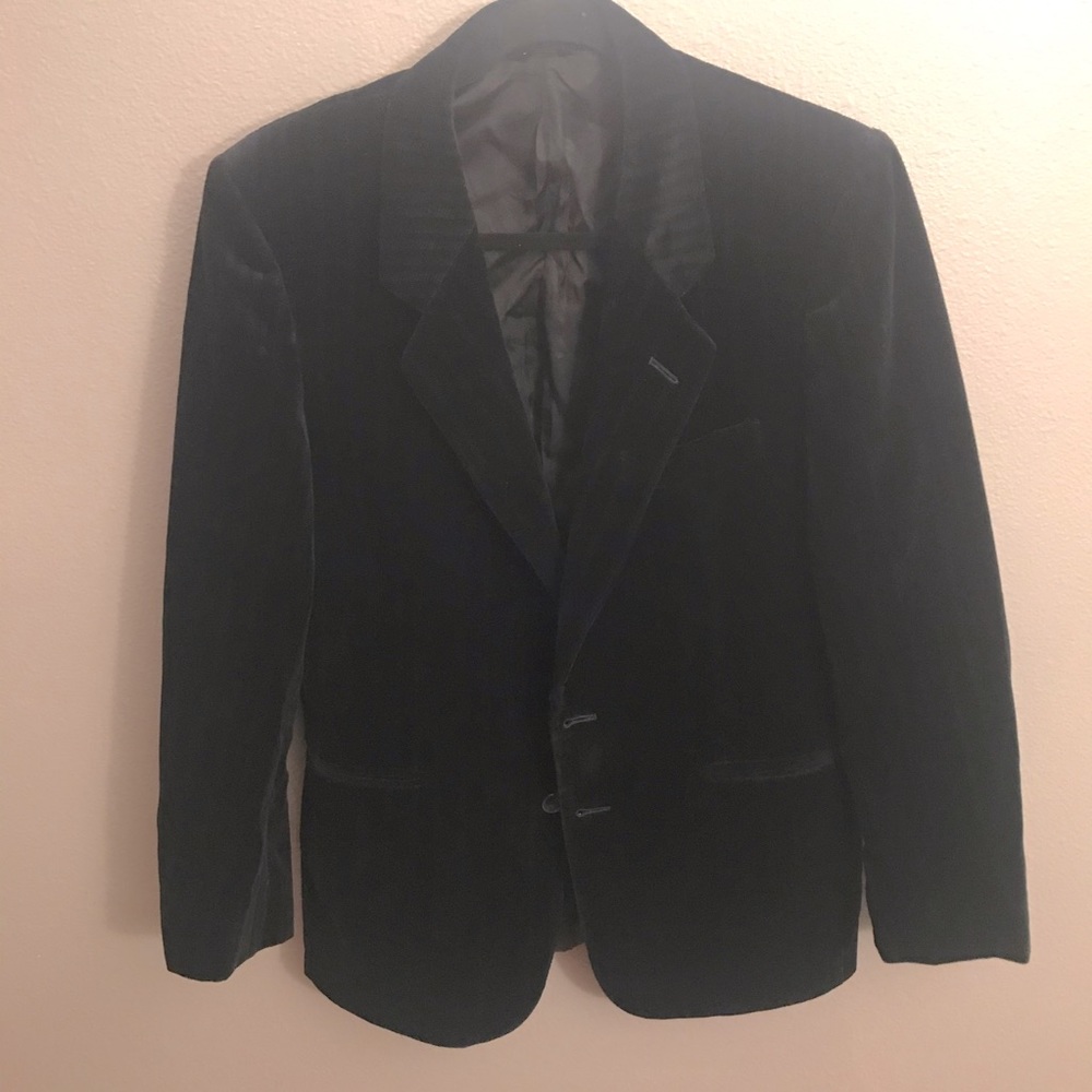 Vintage Richard Brent Ltd velvet blazer